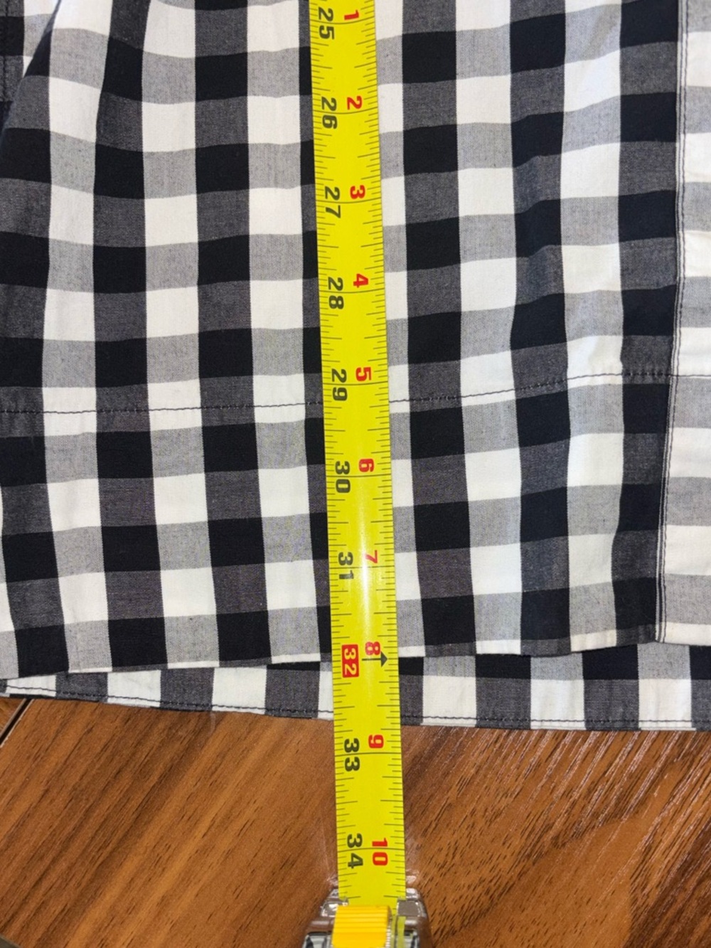 J. Crew B&W Buffalo Plaid Shirt Dress - Picture 10 of 14
